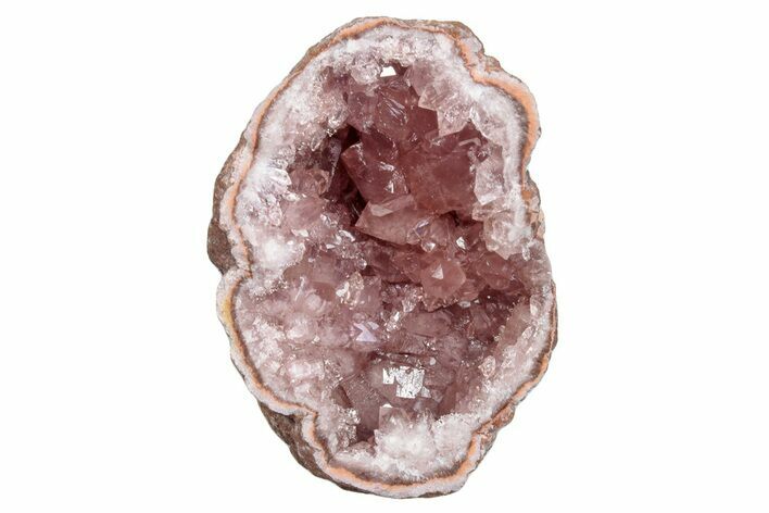 Sparkly Pink Amethyst Geode - Argentina #263066